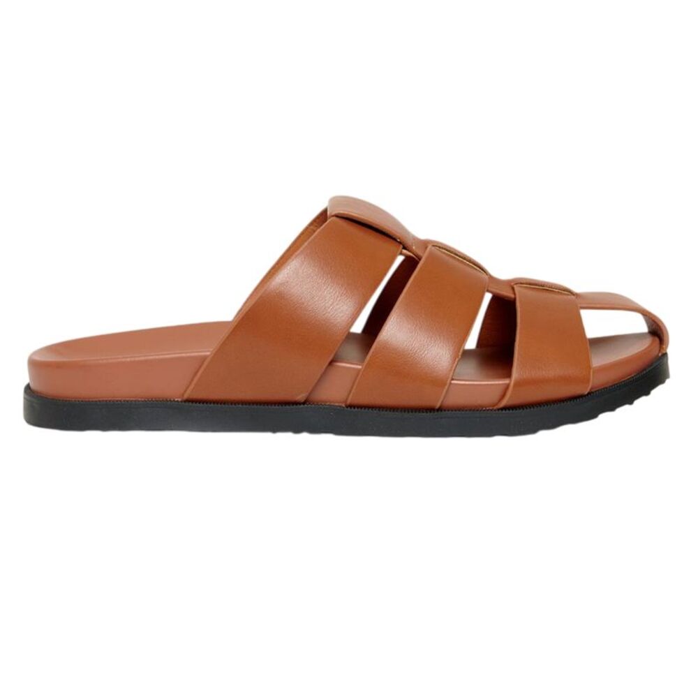 Threadbare Mens Fisherman Open Toe Sandals / Tan